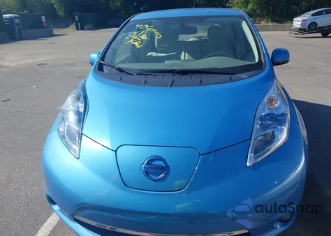 2012 Nissan Leaf Sl z USA, uszkodzony, nr VIN JN1AZ0CP9CT018876